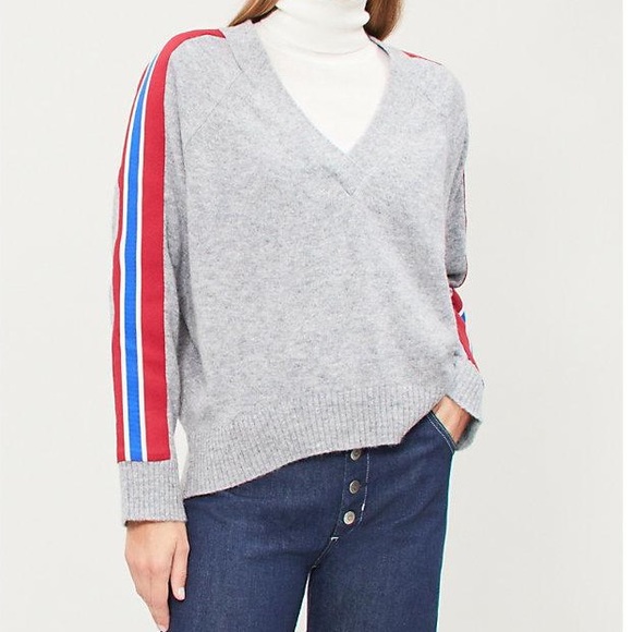 Sandro Cropped Wool Sweater - Picture 1 of 8